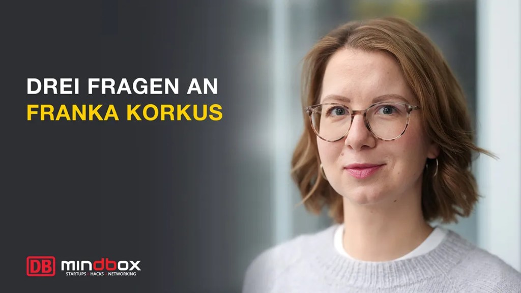 Franka Korkus von DB mindbox spricht über digitale Innovationen und immersive Schulungen
